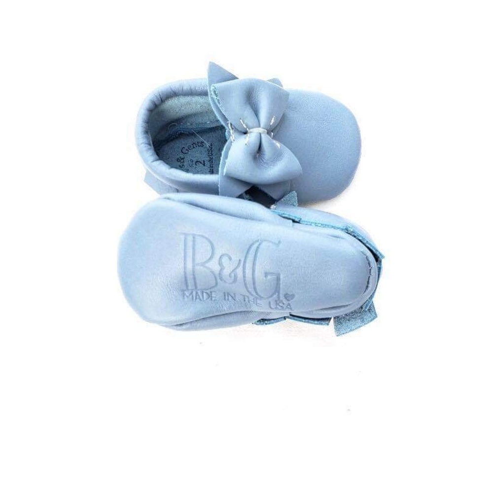 Beautys and Gents Sea Blue moccs